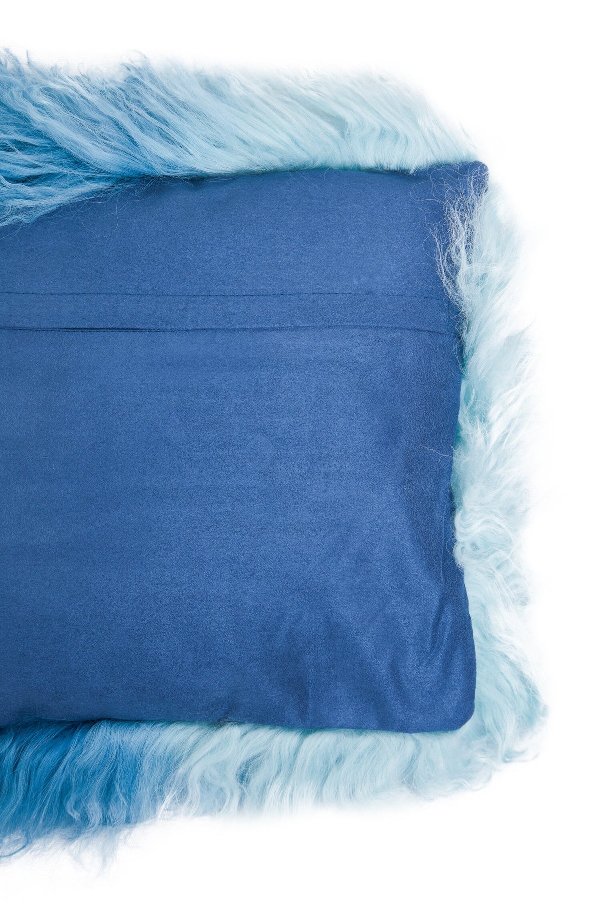 Aurevon Real Mongolian Fur Ombre Rectangular Cushion