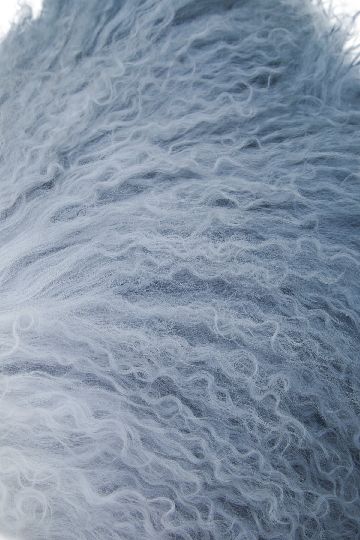 Aurevon Real Mongolian Fur Ombre Rectangular Cushion