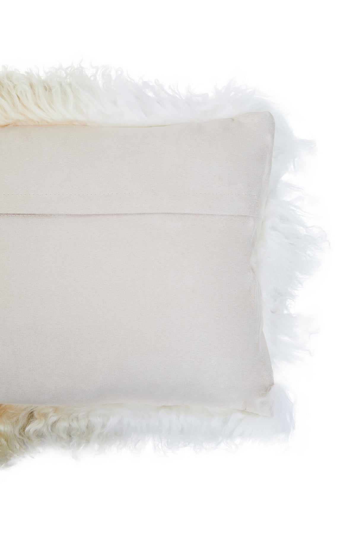 Aurevon Real Mongolian Fur Ombre Rectangular Cushion
