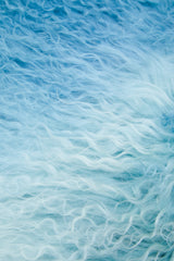 Aurevon Renley Real Mongolian Fur Ombre Square Cushion