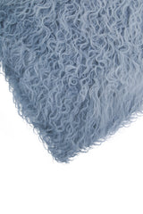 Aurevon Renley Real Mongolian Fur Ombre Square Cushion