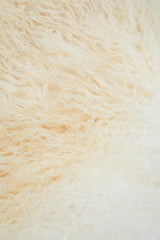 Aurevon Renley Real Mongolian Fur Ombre Square Cushion