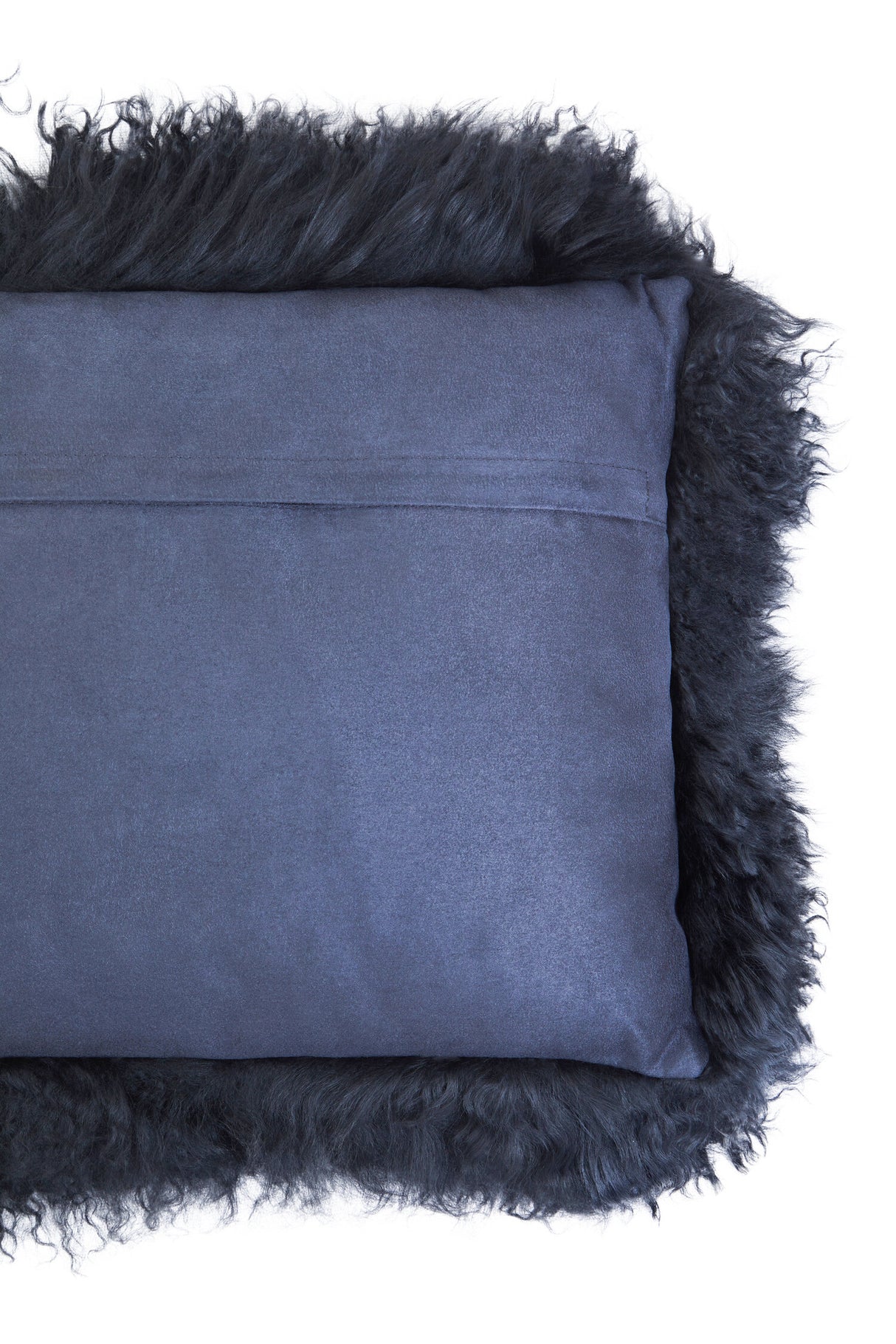 Aurevon Renley Real Mongolian Fur Rectangular Cushion