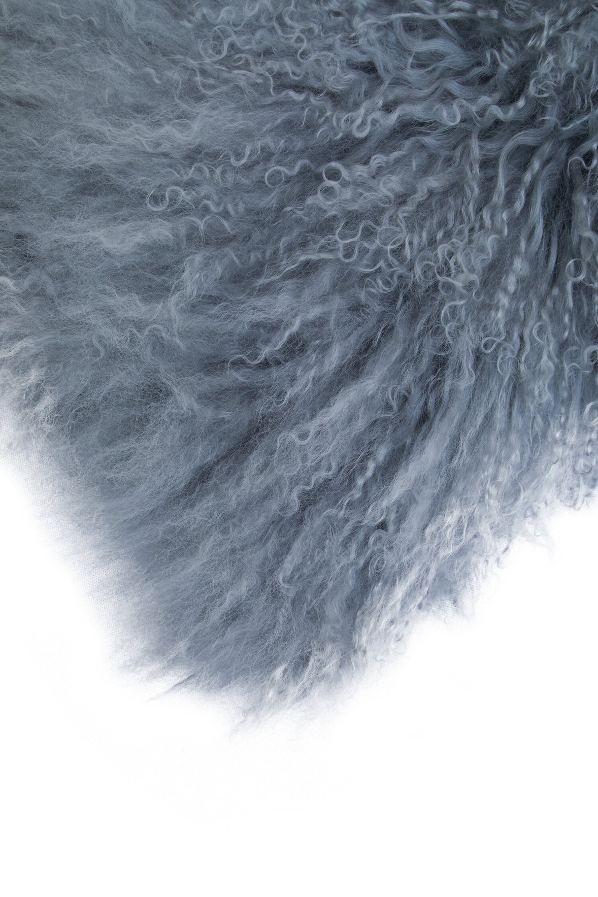 Aurevon Renley Real Mongolian Fur Rectangular Cushion