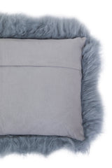 Aurevon Renley Real Mongolian Fur Rectangular Cushion