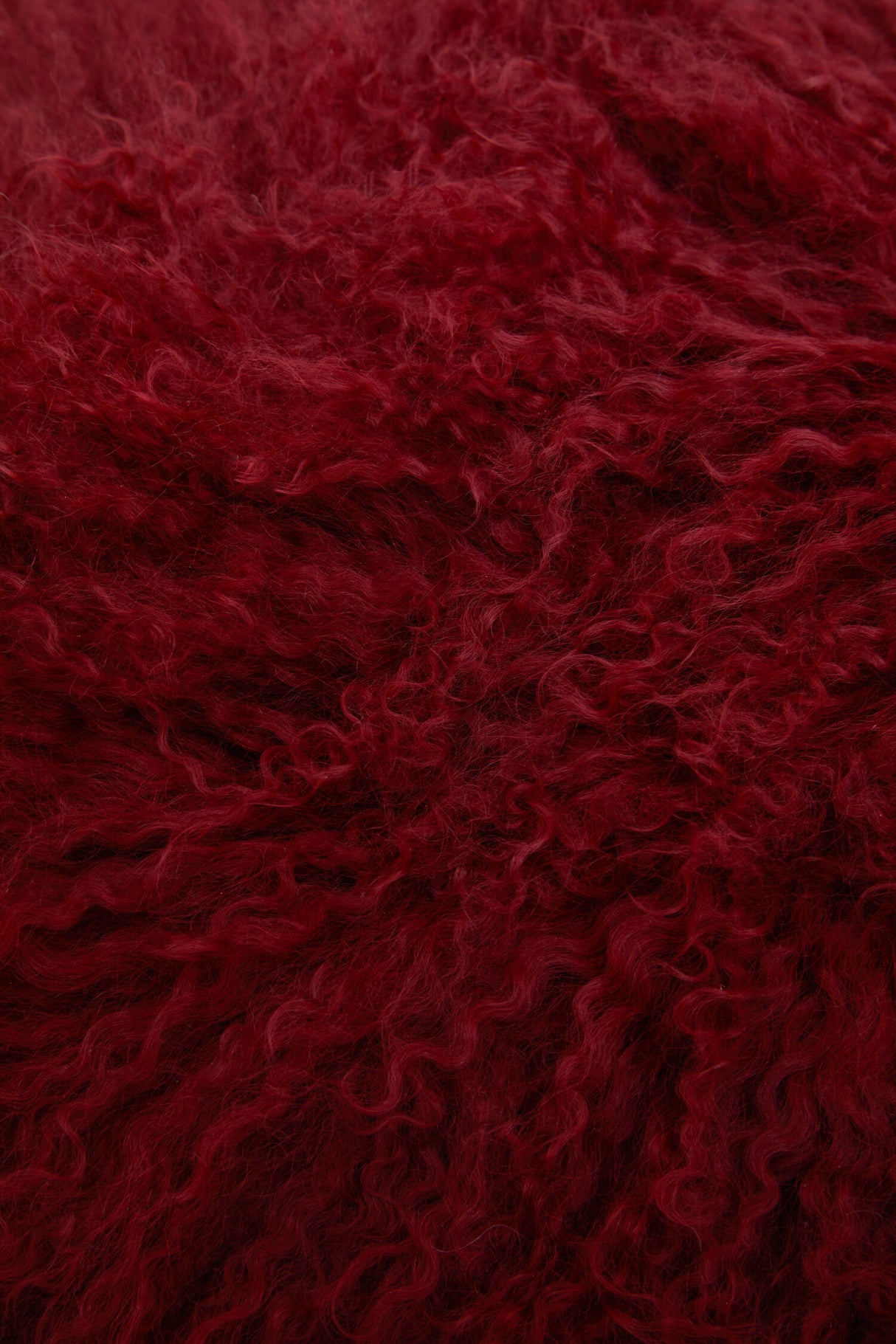 Aurevon Renley Real Mongolian Fur Rectangular Cushion