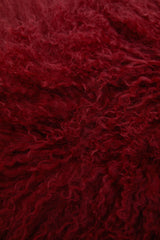 Aurevon Renley Real Mongolian Fur Rectangular Cushion