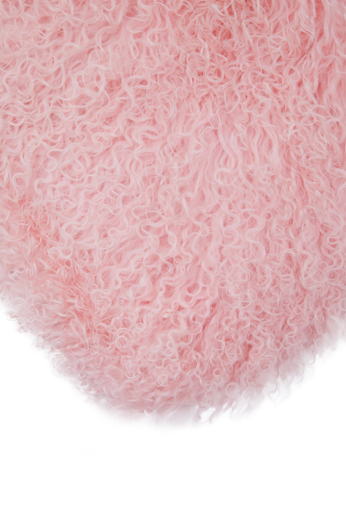 Aurevon Renley Real Mongolian Fur Rectangular Cushion