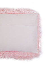Aurevon Renley Real Mongolian Fur Rectangular Cushion