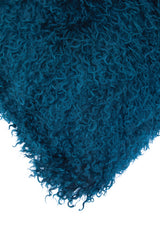 Aurevon Renley Real Mongolian Fur Rectangular Cushion