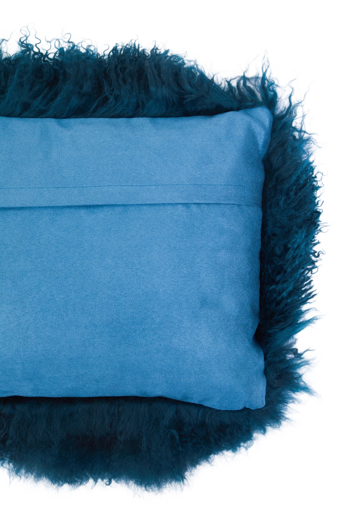 Aurevon Renley Real Mongolian Fur Rectangular Cushion