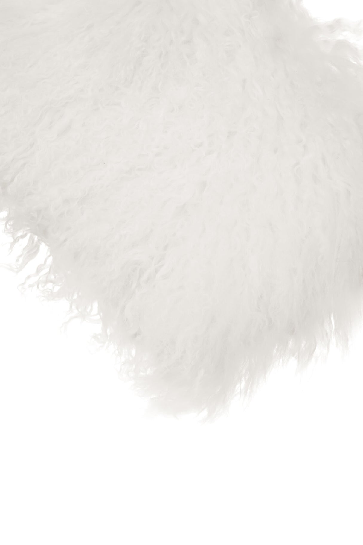 Aurevon Renley Real Mongolian Fur Rectangular Cushion