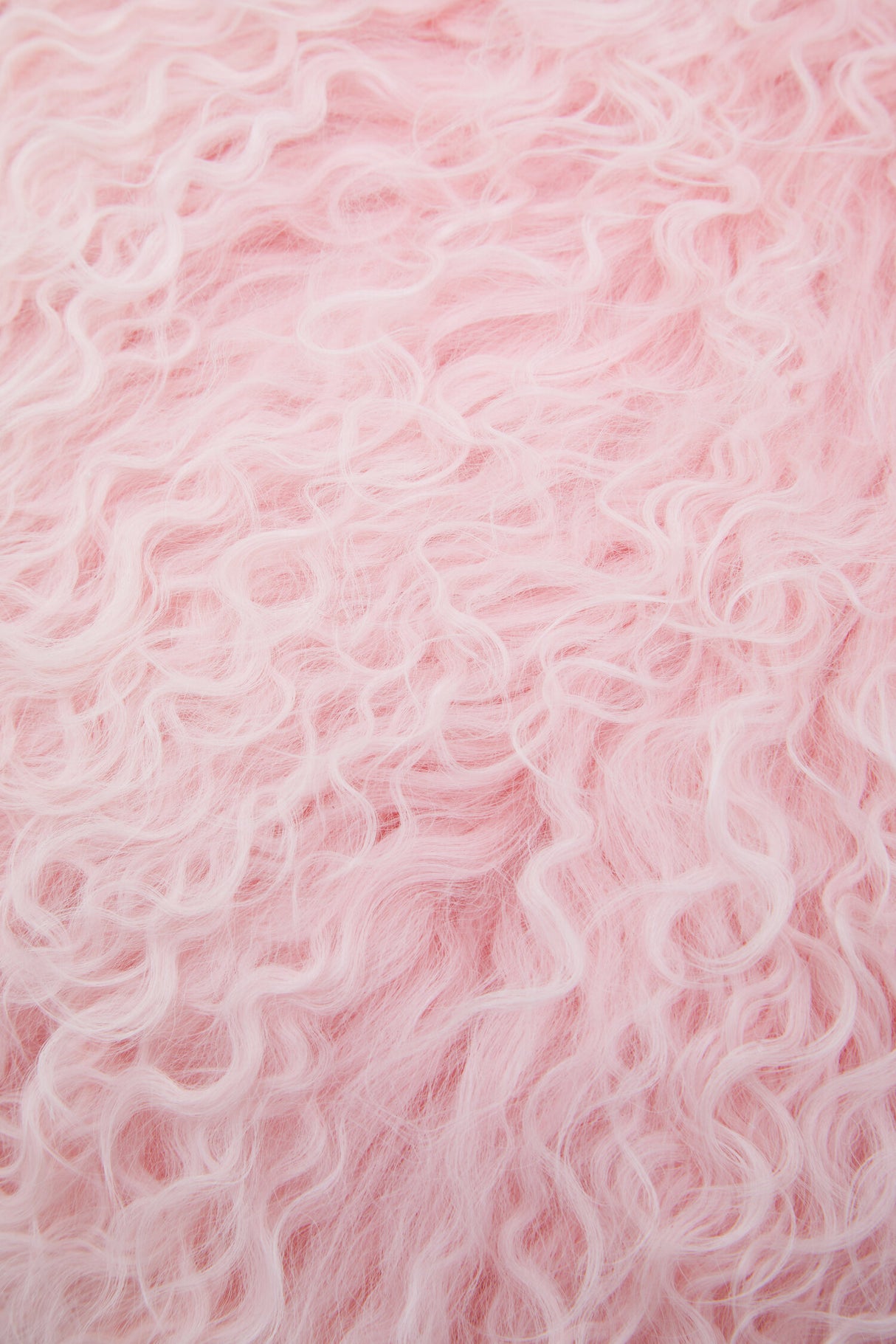 Aurevon Renley Real Mongolian Fur Round Cushion