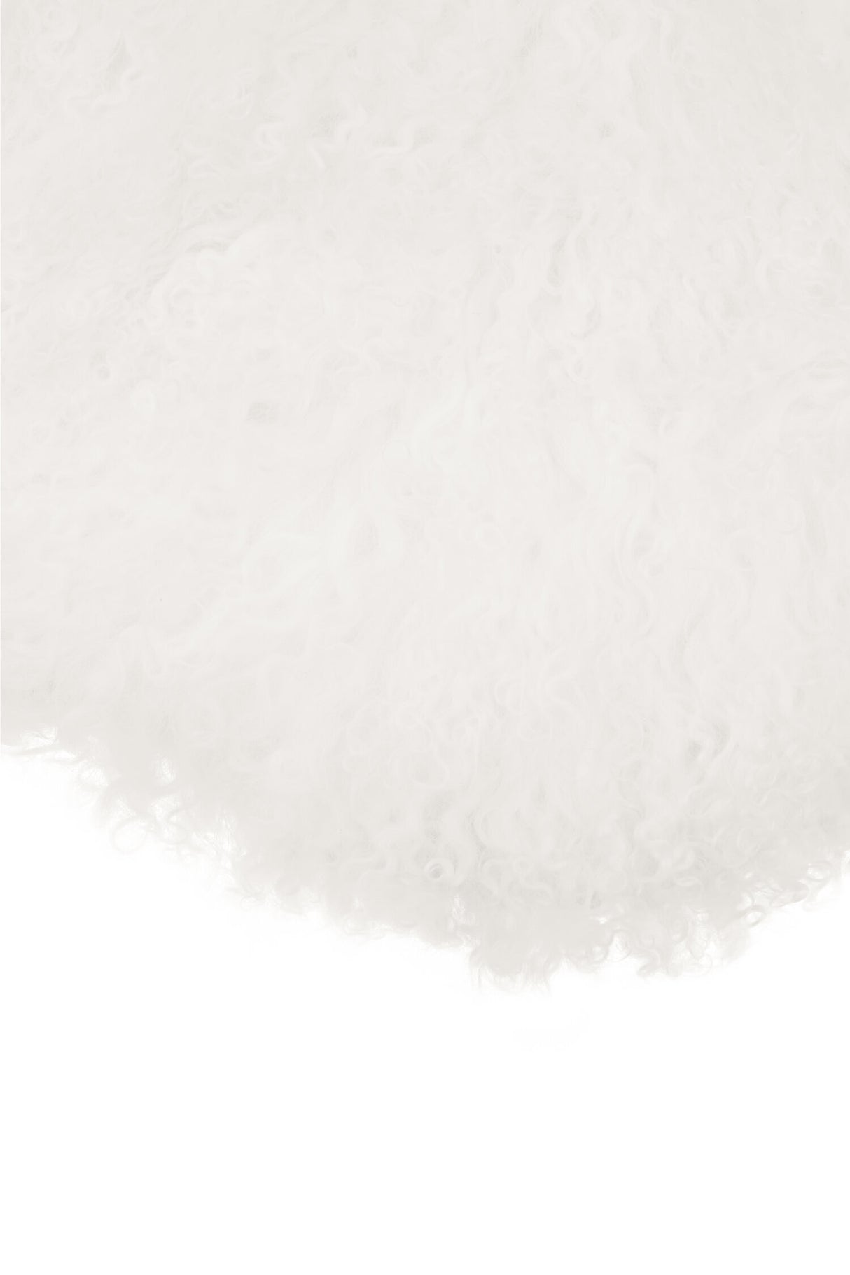 Aurevon Renley Real Mongolian Fur Round Cushion