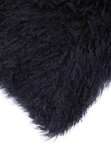 Aurevon Real Mongolian Fur Square Cushion