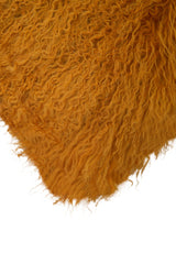 Aurevon Real Mongolian Fur Square Cushion