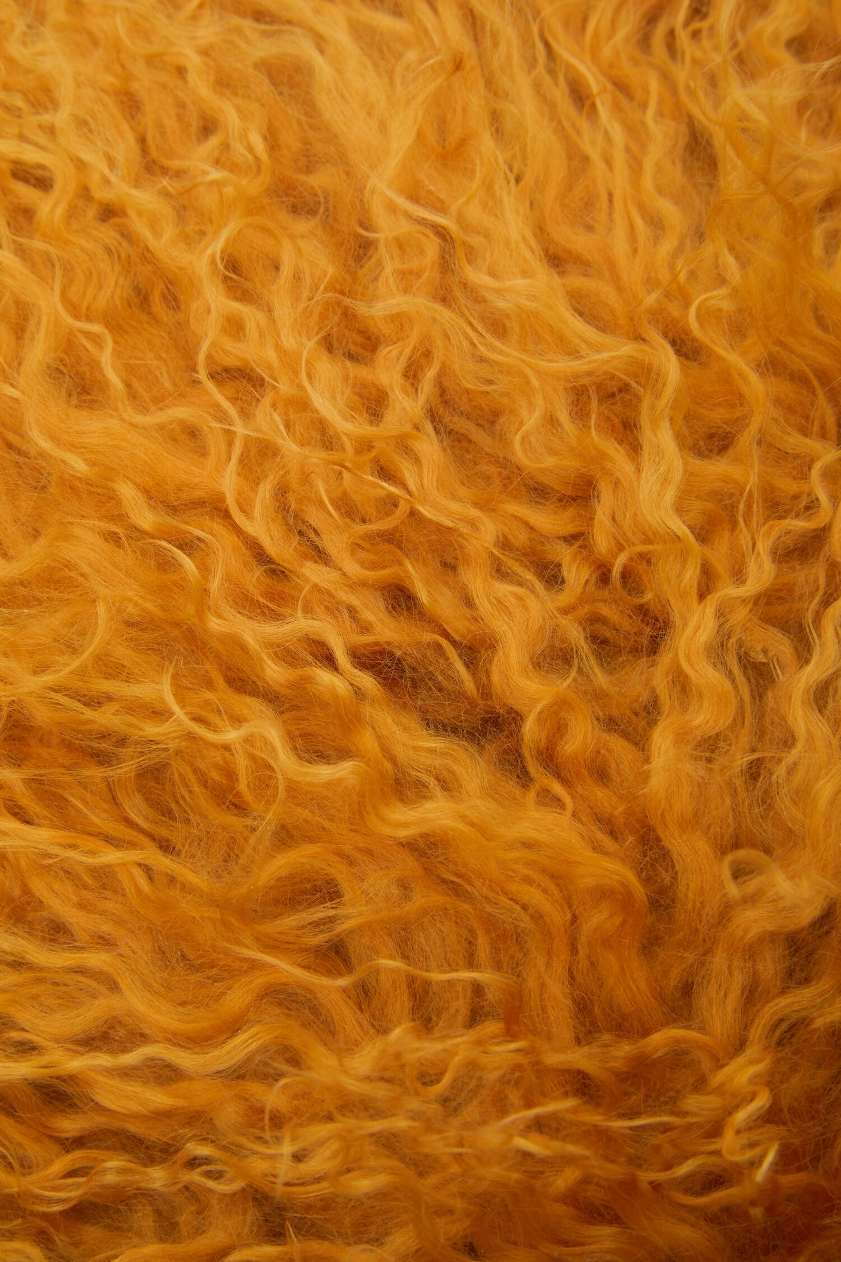 Aurevon Real Mongolian Fur Square Cushion