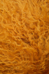 Aurevon Real Mongolian Fur Square Cushion