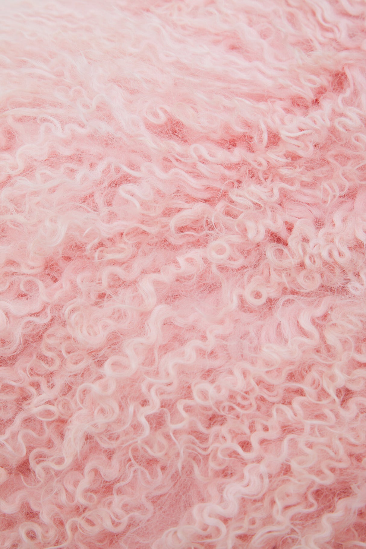 Aurevon Real Mongolian Fur Square Cushion
