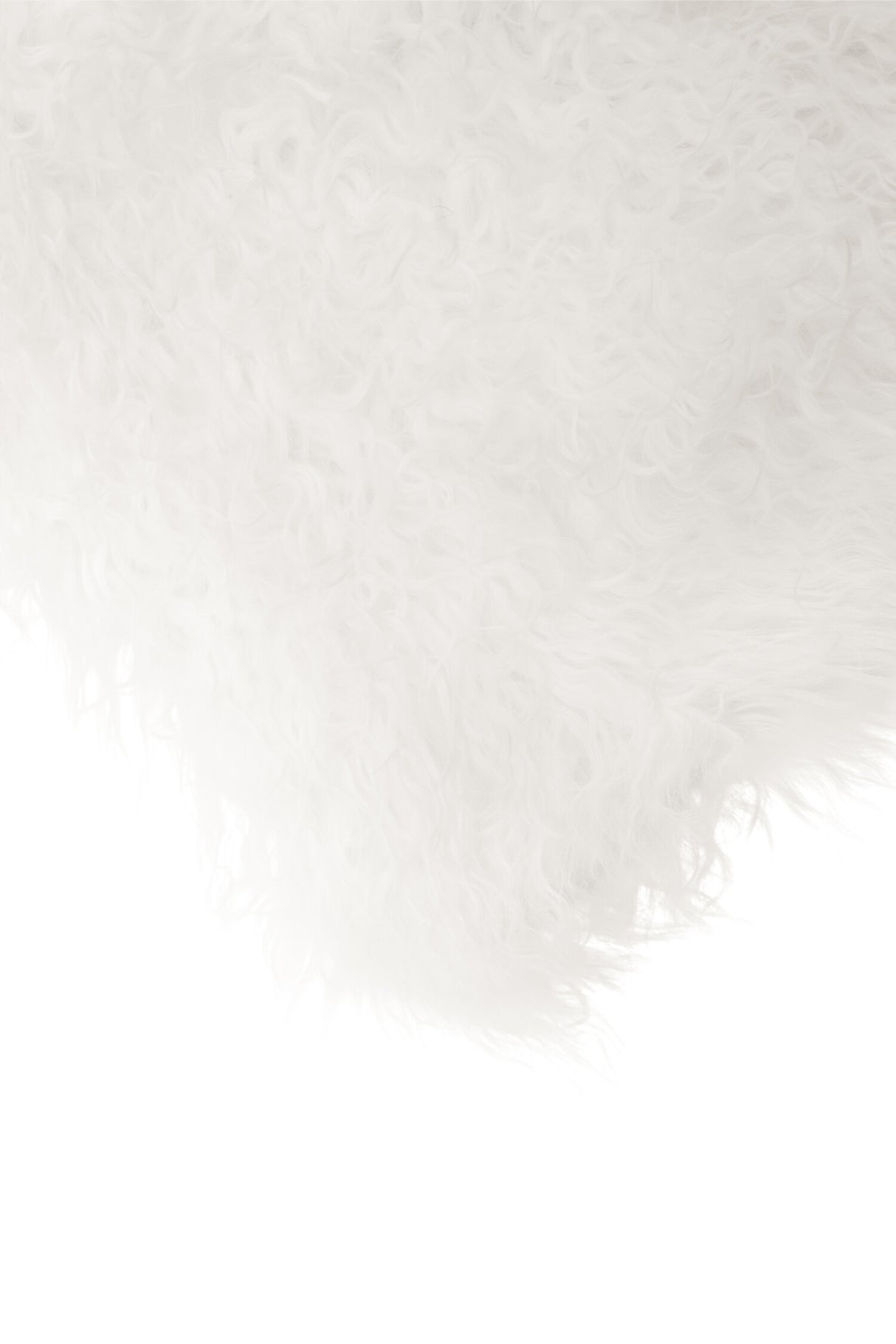 Aurevon Real Mongolian Fur Square Cushion