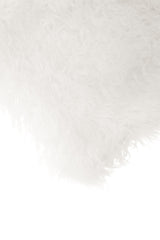 Aurevon Real Mongolian Fur Square Cushion
