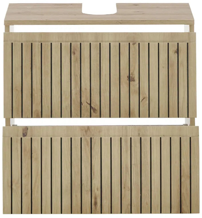 Austin 2 Drawer Under Sink Bathroom Cabinet