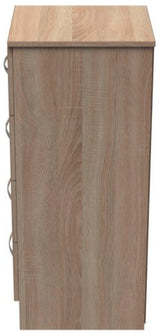 Avon 4 Drawer Bedside Table