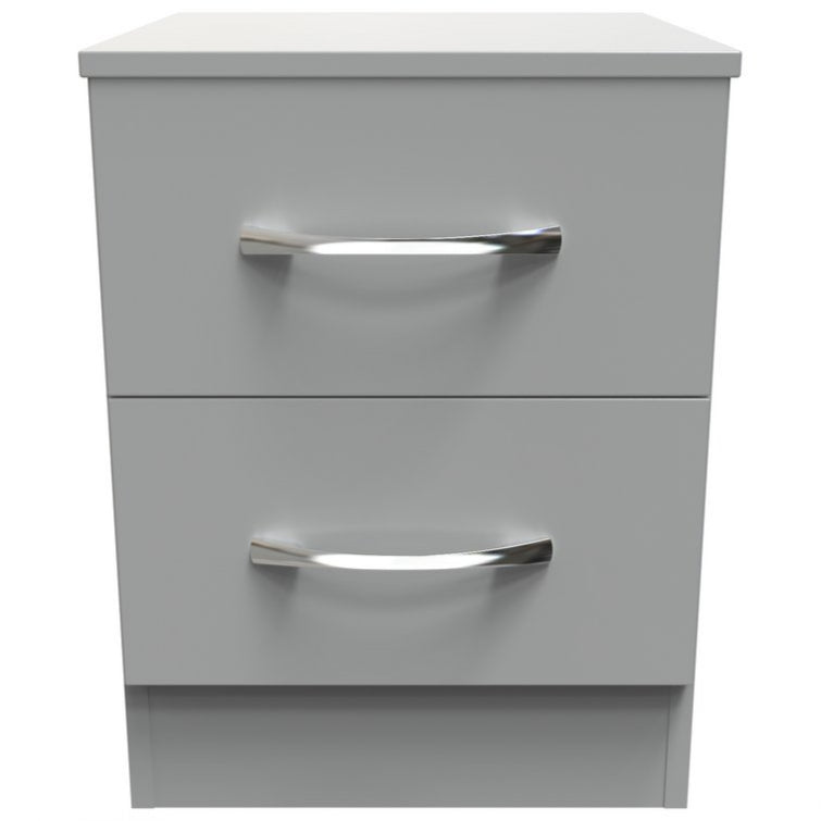 Avon 2 Drawer Bedside Chest