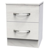 Avon 2 Drawer Bedside Chest