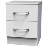 Avon 2 Drawer Bedside Chest