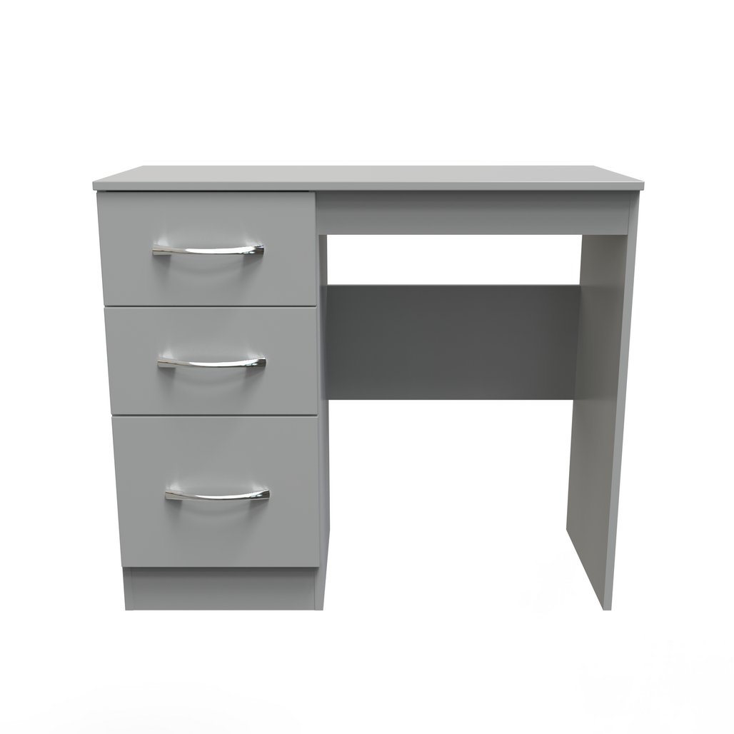 Avon 3 Drawer Single Pedestal Vanity