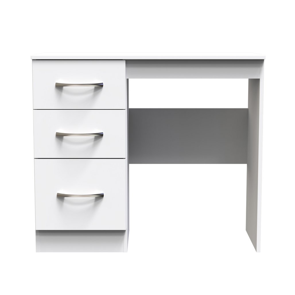 Avon 3 Drawer Single Pedestal Vanity