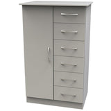 Avon 1 Door 6 Drawer Children's Wardrobe