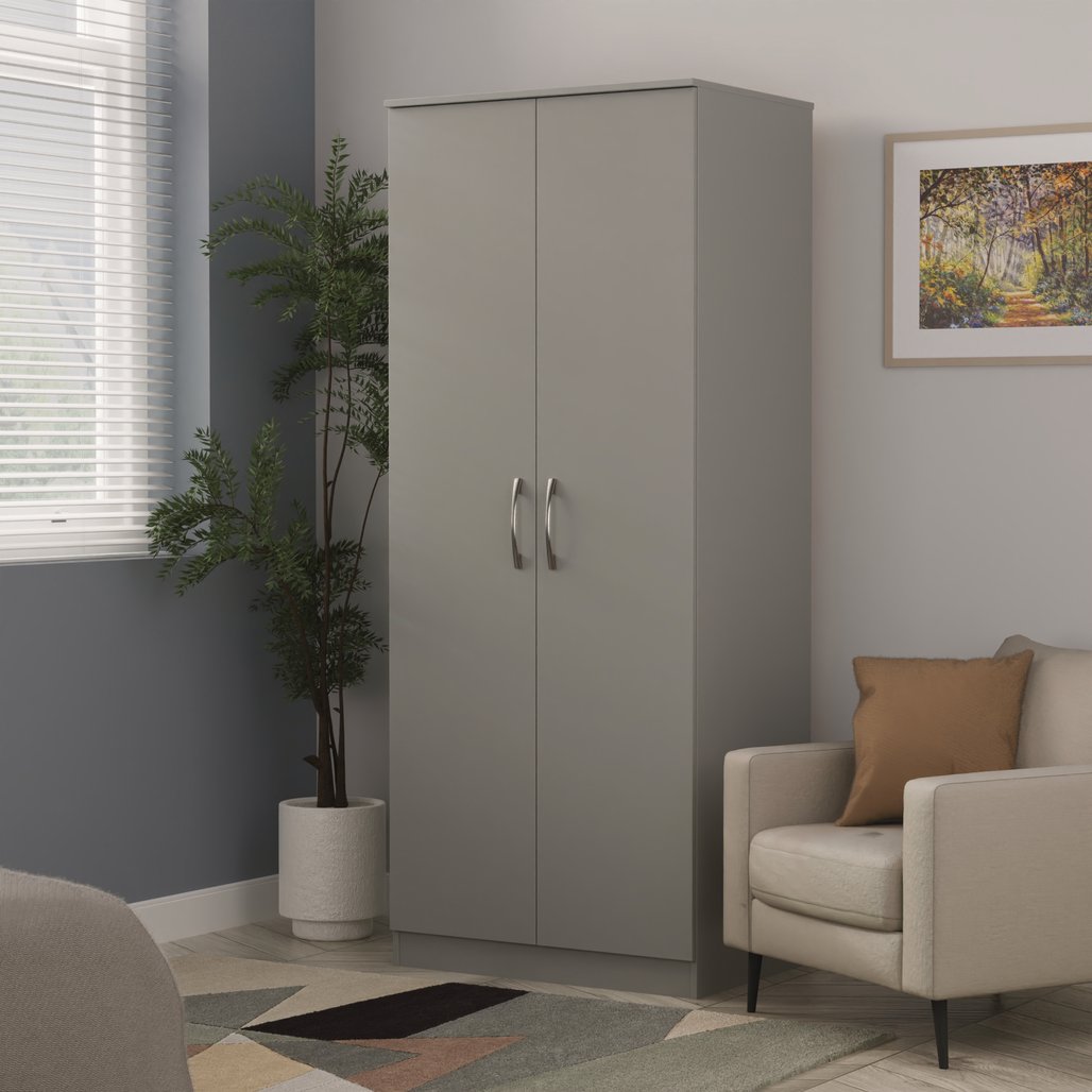 Avon 2 Door Double Wardrobe