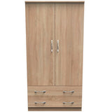 Avon Wide 2 Door 2 Drawer Double Wardrobe