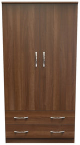 Avon Wide 2 Door 2 Drawer Double Wardrobe