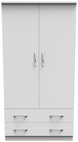 Avon Wide 2 Door 2 Drawer Double Wardrobe