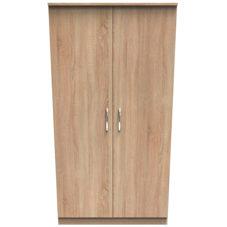 Avon Wide 2 Door Double Wardrobe