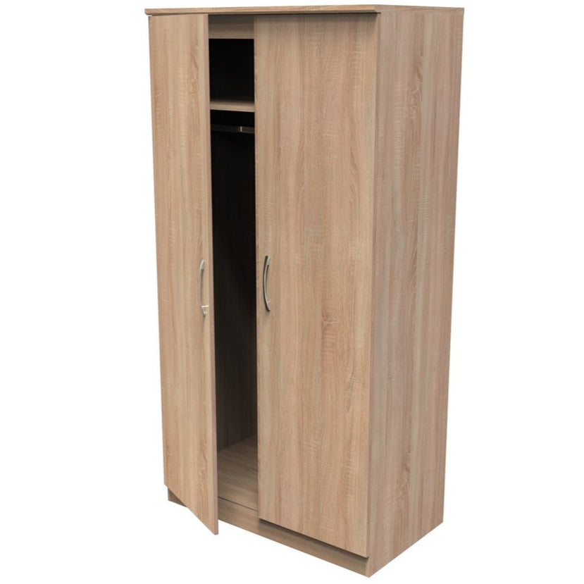 Avon Wide 2 Door Double Wardrobe