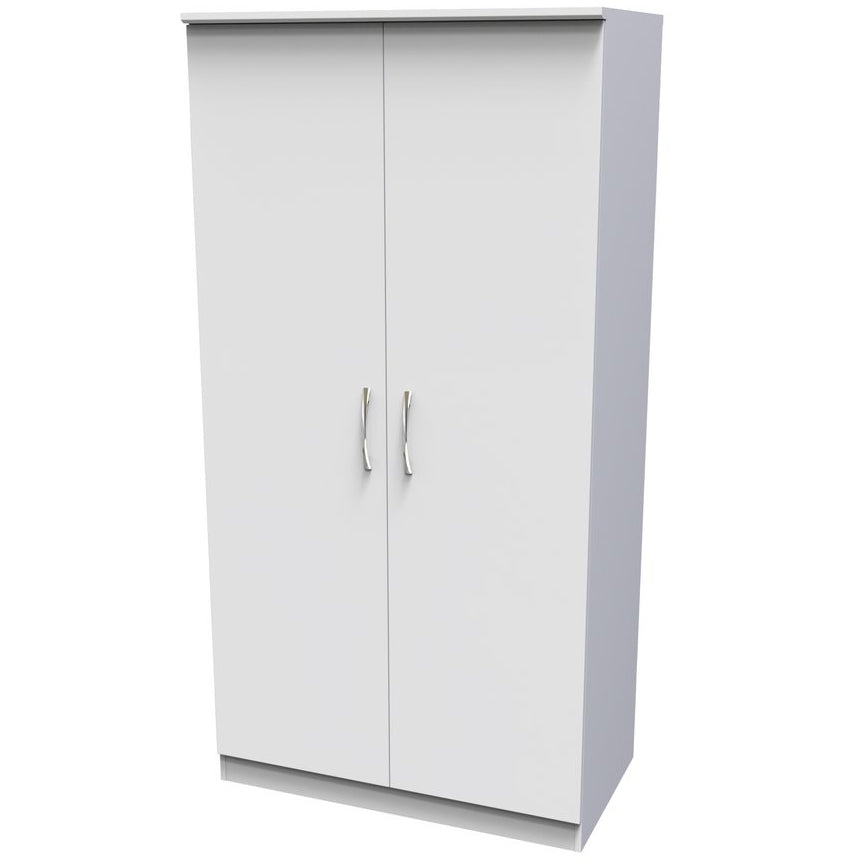 Avon Wide 2 Door Double Wardrobe