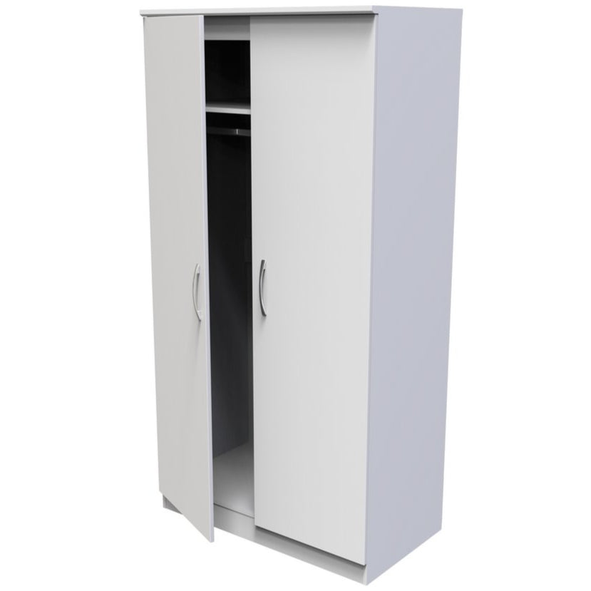 Avon Wide 2 Door Double Wardrobe