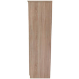 Avon Mirrored 2 Drawer 3 Door Triple Wardrobe