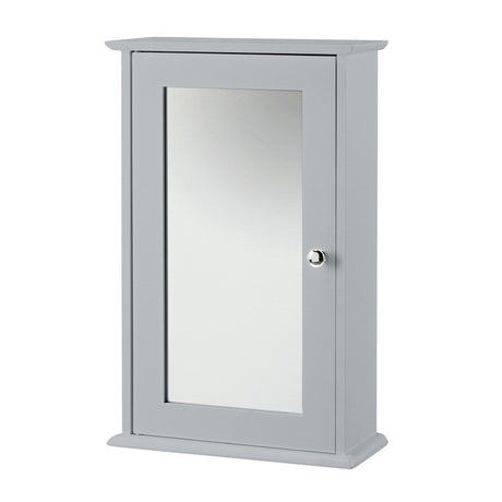 Alaska Grey Wall Cabinet with Mirror