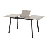 Avery Concrete Effect Extending Dining Table