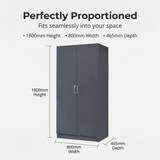 Highbury 2 Door Double Wardrobe