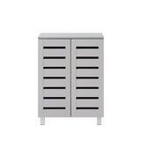 Euston Modern 2 Door Shoe Storage Cabinet