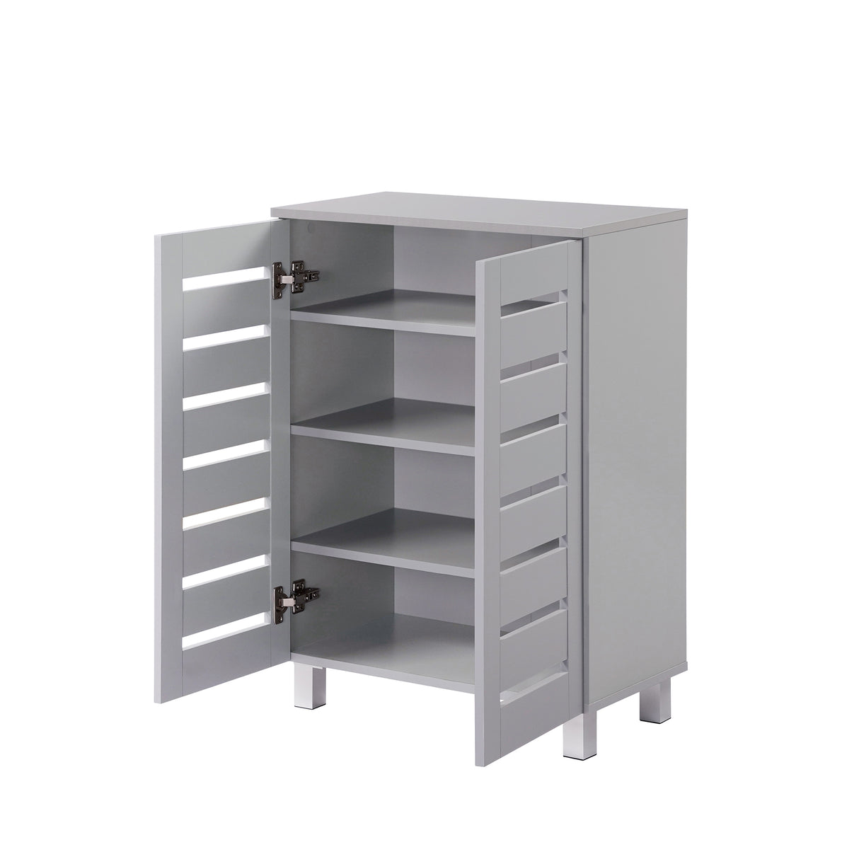 Euston Modern 2 Door Shoe Storage Cabinet