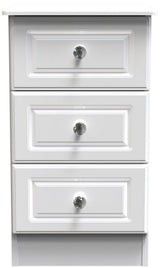 Balmoral 3 Drawer Bedside Table