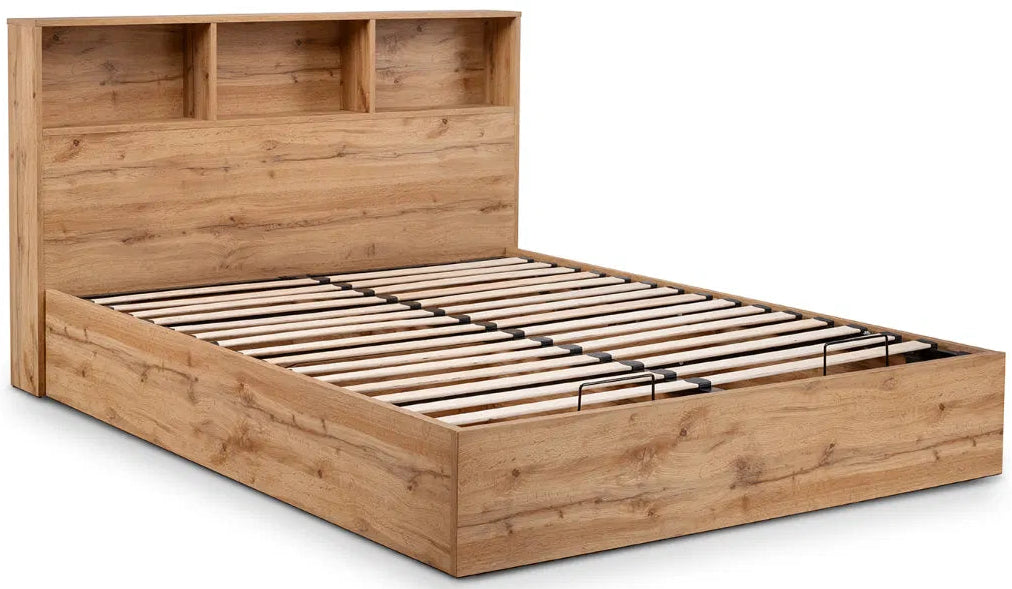Bali Ottoman Gas Lift Storage Bed Frame
