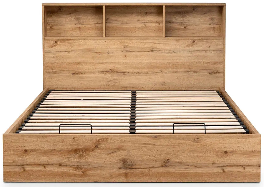 Bali Ottoman Gas Lift Storage Bed Frame